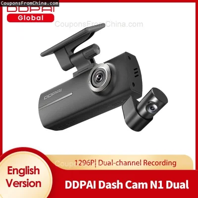 n____S - ❗ DDPAI N1 Dual Front Rear Car Dash Cam 1296P
〽️ Cena: 50.04 USD
➡️ Sklep: A...