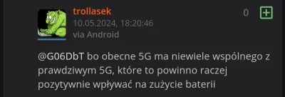 NieoznaczonaReklama - >nazywanie wyłącznie 5G SA prawdziwym 5G jest według mnie błędn...