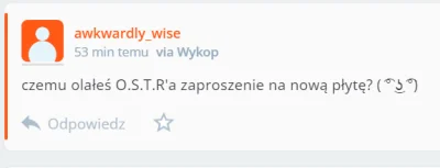 awkwardly_wise - nie wyświetla mi się ani w odpowiedzi, ani w powiadomieniach, więc z...