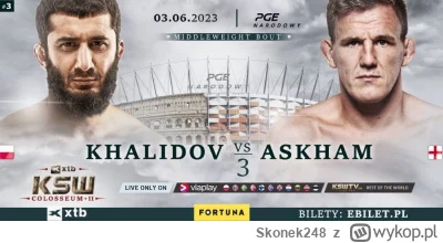 Skonek248 - #ksw mocno mieszane uczucia. Moim zdaniem Askham zdominuje Mameda