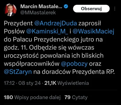 Jabby - Duda rozpoczyna kolejną partię szachów 5D xD

#bekazpisu #polityka