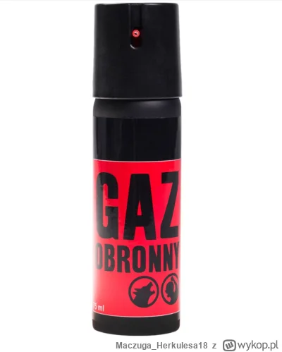 Maczuga_Herkulesa18 - Zaopatrzyłem się dzisiaj w gaz obronny, bo to co wyprawiają w t...