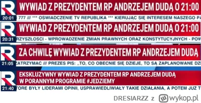 DRESIARZZ - Coś nie pykło :)
Chyba zapomnieli opłacić Internet.

#polityka  #tvpis  #...