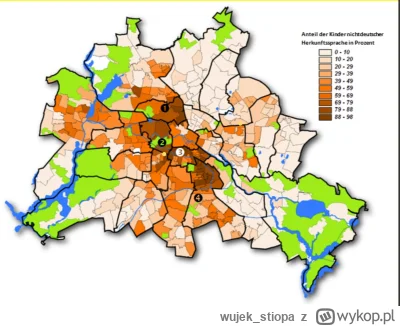 wujek_stiopa - W niektórych dzielnicach (ciemnobrązowy) ilość dzieci z niemieckim jak...