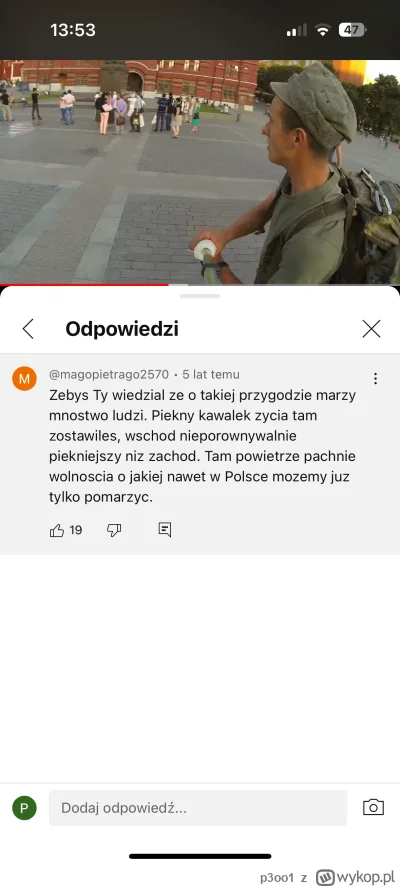 p3oo1 - Oglądam pobieżnie po raz drugi podróż Patera przez rosję i niektóre komentarz...