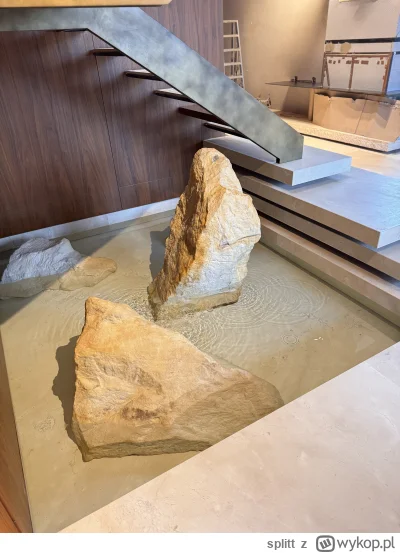 splitt - #budujzwykopem chłop zrobił fontanne w domu