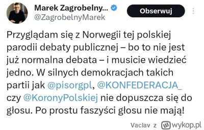 Vaclav - Demokracja jest wtedy, jak jest Korea Północna xD

#lewackalogika #rozumekle...