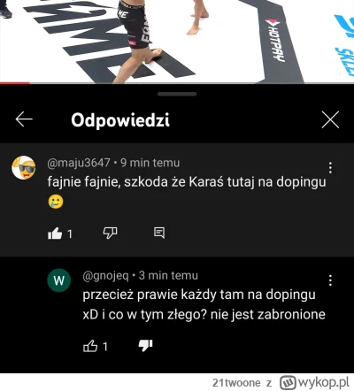 21twoone - #famemma i to jest właśnie poziom komentujacych na yt fame, doping nie jes...