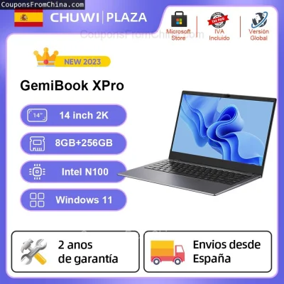 n____S - ❗ CHUWI 14 Inch GemiBook X Pro N100 8/256GB Laptop [EU]
〽️ Cena: 230.09 USD
...