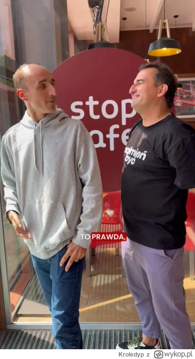 Kroledyp - #f1 
Ostani razem jak Kubica zaczął buszować po Orlenie to paliwo w------o...