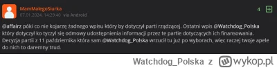 Watchdog_Polska - @Quzin: Nie dogodzisz, dopiero co to czytaliśmy. ( ͡° ͜ʖ ͡°) To nie...