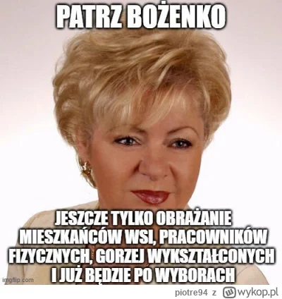 piotre94 - Jeszcze tylko Tusk podaje się do dymisji #wybory #polityka