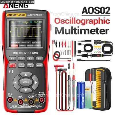 n____S - ❗ ANENG AOS02 9999 Counts Oscilloscope Multimeter
〽️ Cena: 40.52 USD (dotąd ...