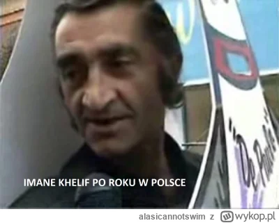 alasicannotswim - Imane Khelif po roku w Polsce

#heheszki #bekazlewactwa #bekazprawa...