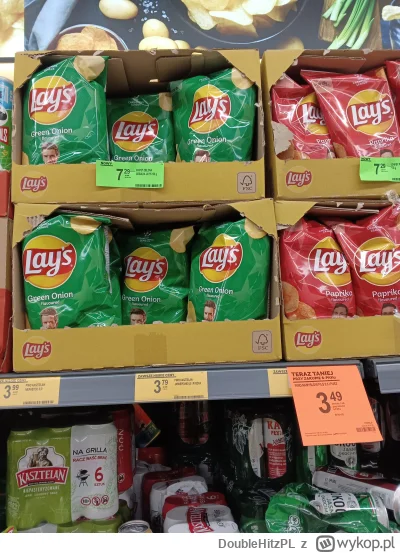 DoubleHitzPL - #lays wróciły do #biedronka #chipsy #jedzenie #gownowpis