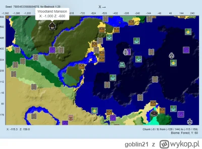 goblin21 - #minecraft
Seed wpisany "z palca". 
Chyba trzeba się tu osiedlić ;) Drugie...