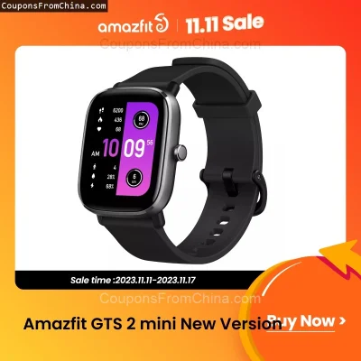 n____S - ❗ Amazfit GTS 2 Mini Smart Watch
〽️ Cena: 48.25 USD (dotąd najniższa w histo...