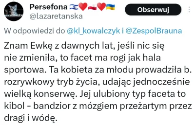 officer_K - @michal0110 @Jariii 

Ja nie chcę wnikać w prywatne życie tej "k0nserwaty...