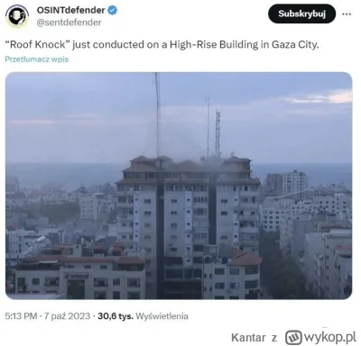 Kantar - Nie no dobra co tu porównywać. Krążą filmiki jak Hamas masowo zabija cywili ...