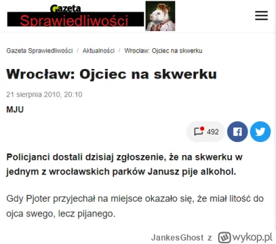 JankesGhost - Dzisiaj rocznica.

#konkursnanajbardziejgownianymemznosaczem