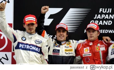 jaxonxst - Piętnaście lat temu Robert Kubica zajął drugie miejsce w Grand Prix Japoni...