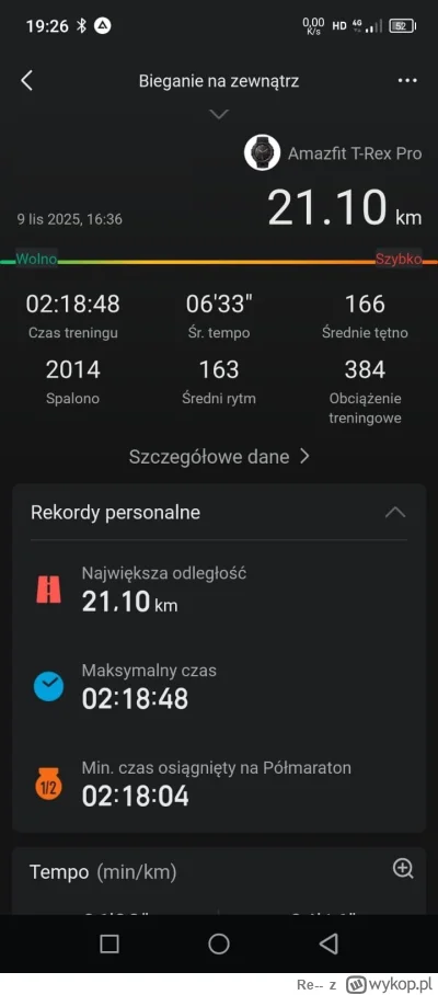 Re-- - 6 151,71 - 21,10 = 6 130,61

Udało się zrealizować cel na ten rok. Pierwszy pó...