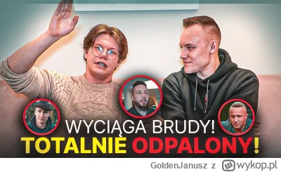 GoldenJanusz - Przez większość wywiadu tylko #!$%@?, że ma pieniądze i zawsze będzie ...