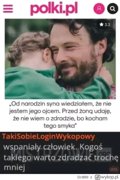 Drill90 - Klasyk od @TakiSobieLoginWykopowy

#p0lka #przegryw #przegrywpo30tce