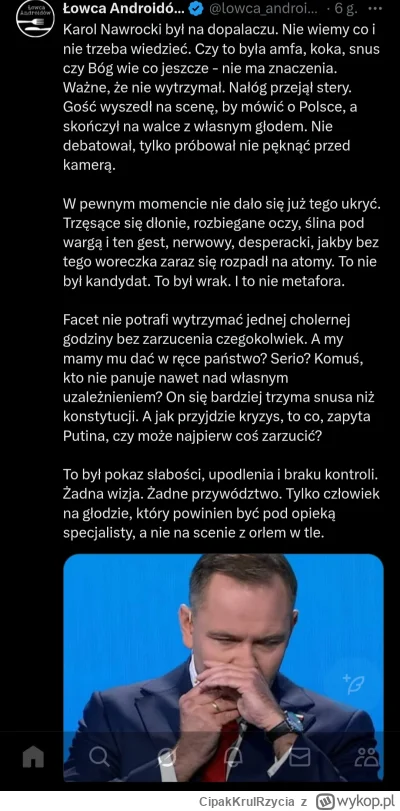 CipakKrulRzycia - #narkotykizawszespoko #polityka #wybory