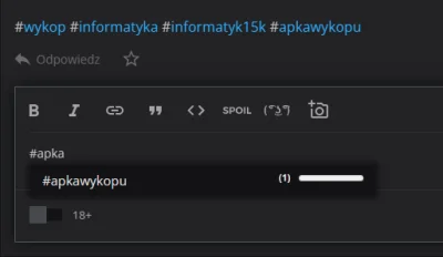 SebastianDosiadlgo - LOL #apkawykopu jest obserwowana przez 1 (słownie: jedną) osobę ...