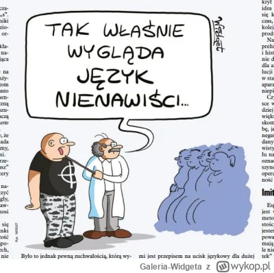 Galeria-Widgeta - Rysunek opublikowany w Tygodniku NIE
Autor: Widget

#gazeta #mowani...