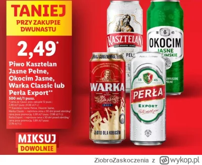 ZiobroZaskoczenia - Perełka export za 2,50 jak się kuipuje 12, i wielokrotność.
2 kra...