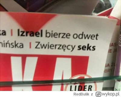 RedBulik - Tych Izraelitów to już kompletnie posrało.
#heheszki #izrael