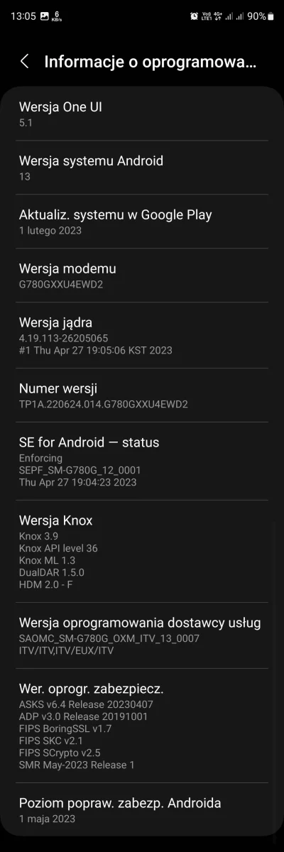 r5678 - @wicherq: widzę co telefon to inaczej. U mnie też s20fe snapdragon 4g i mam i...