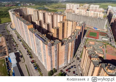 Kodzirasek - Bloki mieszkalne w Rosji, w których mieszka 18 000 ludzi.
#rosja