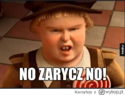 Karnyfejs - #rolnikszukazony 
Areczek przez cały odcinek:
- NO ZARYCZ NO