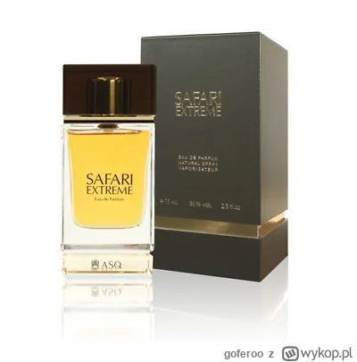 goferoo - #perfumy miałby ktoś ochotę na Safari Extreme by Abdul Samad Al Qurashi 75m...