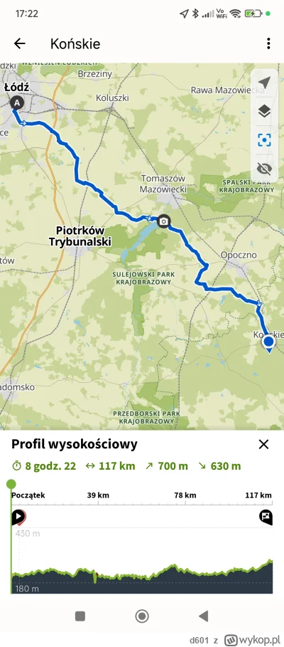 d601 - Udało się przebić 💯 km 
 @Jolaska669 
#rowerowyrownik #rower 
187 849 +117 = ...