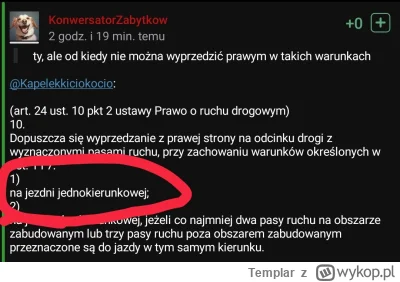 Templar - @KonwersatorZabytkow znak D-3 dotyczy drogi jednokierunkowej, a nie jezdni ...