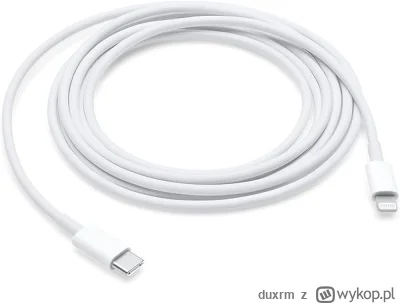 duxrm - Wysyłka z magazynu: PL
Oryginalny kabel usb c lightning apple iphone 2m
Cena ...