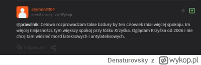 D.....y - @OlgierdanoTivi: 
Nimformacja dla wykop, kononowicz wstał i wyszedł z kostn...