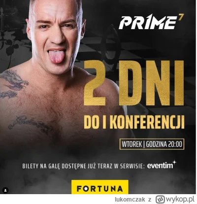 lukomczak - a w nagrodę za swoje postępowanie pan tomasz zawalczy na gali prime mma. ...