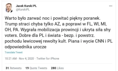 Mtsen - A jeszcze niedawno jego koledzy, jak np. Kurski jarali się na myśl, że Trump ...