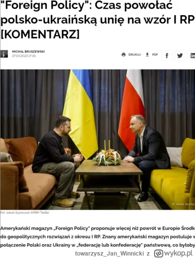 towarzyszJanWinnicki - Korekta: USA wprowadza Ukrainę przez tylne drzwi, używając Pol...