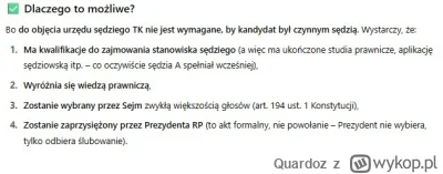 Quardoz - #polityka Czyli Żurek wjeżdża do Trybunału po byciu Ministrem sprawiedliwoś...