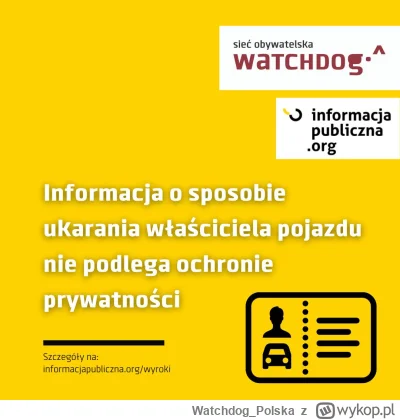 WatchdogPolska - W dobie celebrytek/celebrytów jeżdżących i parkujących sami wiecie j...