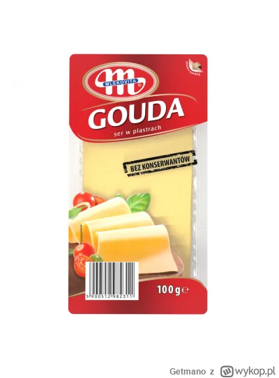 Getmano - Gouda (taki ser jakby ktoś nie wiedział)

#raportzpanstwasrodka