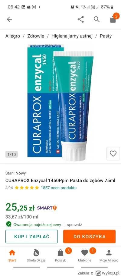 Zakula - Niestety pasty ziaji zawierają SLS. Jedyną pastę jaka spełnia warunek, posia...