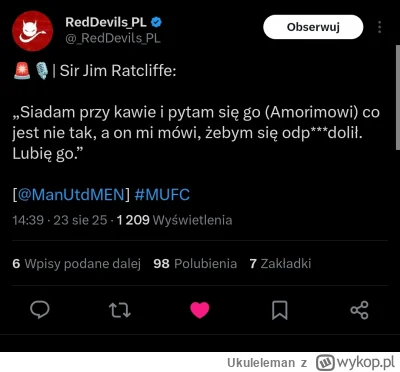 Ukuleleman - #united też go lubię ( ͡° ͜ʖ ͡°)