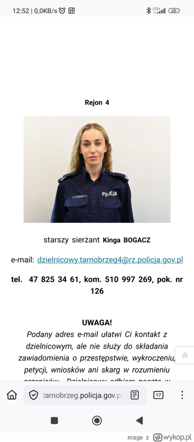 mage - Łapcie numerek do pani sierżant.